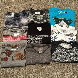 9 pacsun tee shirts size small